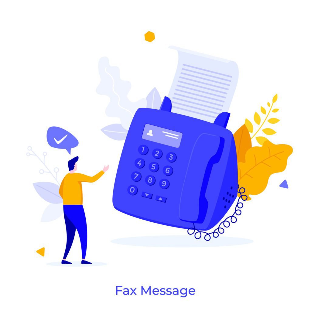 send a fax message
